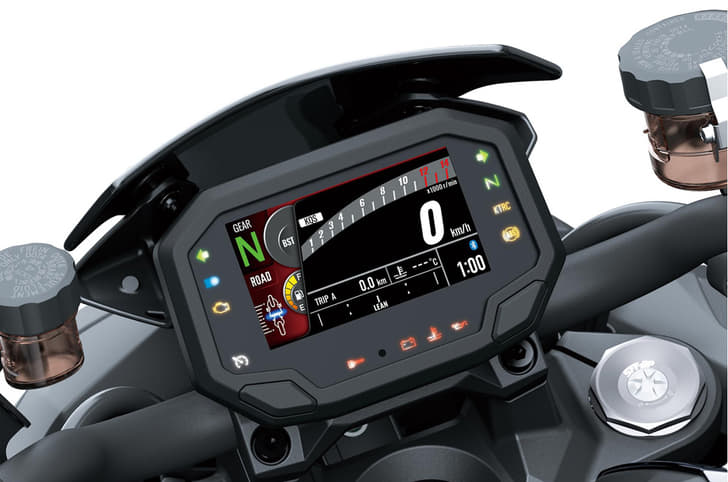 Kawasaki Z H2 Tft dash